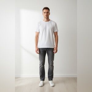 Vans Men's Charcoal Straight Jeans